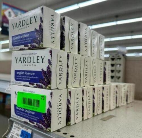 (22) PACKS OF ENGLISH LAVENDER SOAP