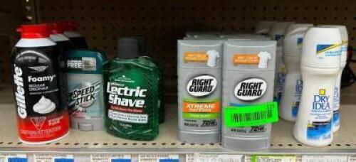 (16) ASSORTED MENS PRODUCT ITEMS