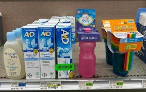 ASSORTED CHILD CARE ITEMS