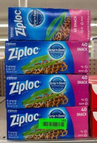 (21) BOXES OF SNACK BAGS