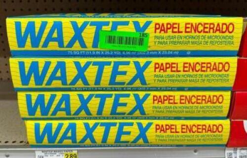 (19) BOXES OF WAX PAPER