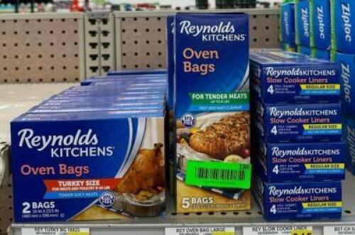 (18) ASSORTED SLOW COOKER BAGS