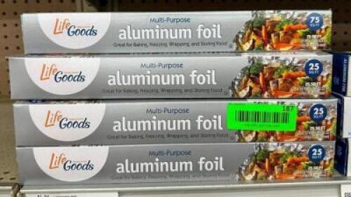 (22) BOXES OF ALUMINUM FOIL