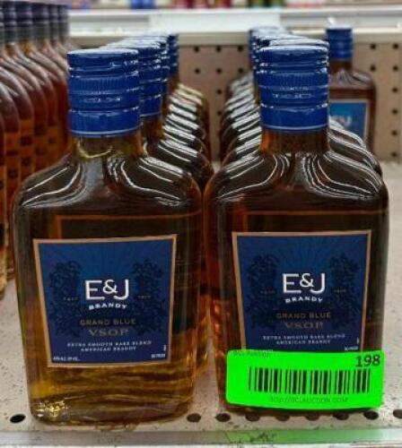 (13) BOTTLES OF GRAND BLUE V.S.O.P. BRANDY