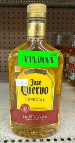 (4) BOTTLES OF GOLD TEQUILA