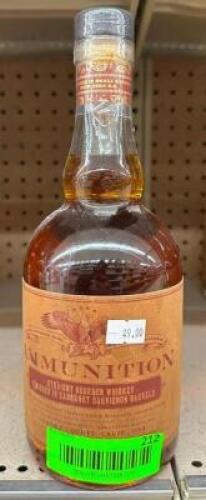 (3) BOTTLES OF STRAIGHT BOURBON WHISKEY