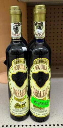 (4) BOTTLES OF RESPOSADO TEQUILA