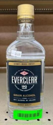 (3) BOTTLES OF EVERCLEAR