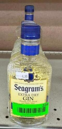 (8) BOTTLES OF EXTRA DRY GIN