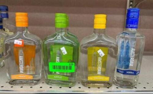 (6) BOTTLES OF ASSORTED FLAVORED VODKA