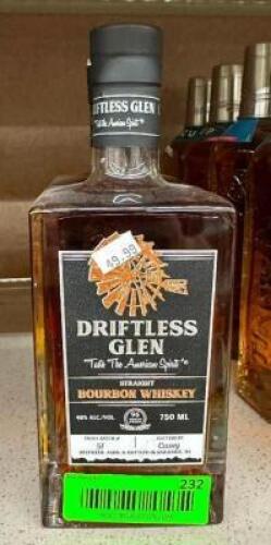 (2) BOTTLES OF STRAIGHT BOURBON WHISKEY