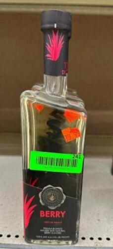 (4) BOTTLES OF BERRY TEQUILA BLANCO