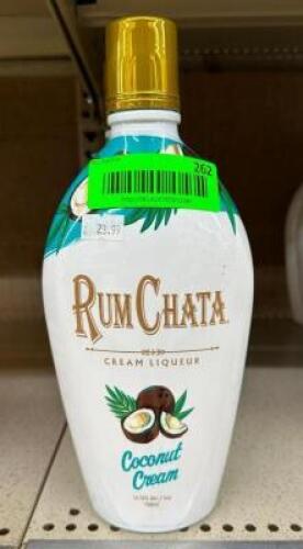(4) BOTTLES OF COCONUT CREAM LIQUEUR