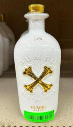 (3) BOTTLES OF BUMBU CREME LIQUEUR
