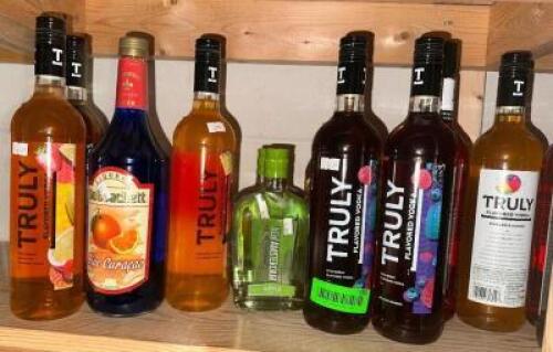 (8) ASSORTED BOTTLES OF ALCOHOL