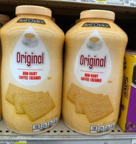 (8) BOTTLES OF BEST CHOICE NON DAIRY CREAMER.