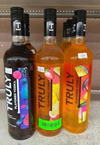 (8) BOTTLES OF ASSORTED FLAVORED VODKA