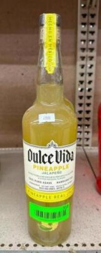 (3) BOTTLES OF PINEAPPLE JALAPENO TEQUILA