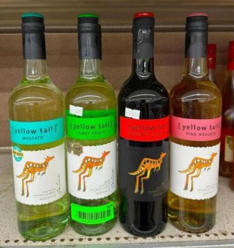 (4) BOTTLES OF ASSORTED WINE