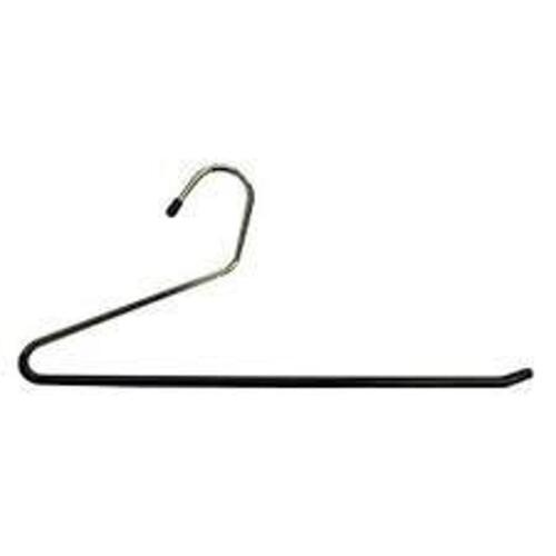 DESCRIPTION: (18) PANTS HANGER INFORMATION: BLACK RUBBERIZED, NO SLIP RETAIL$: $50.00 TOTAL QTY: 18