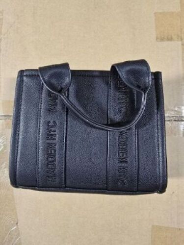 DESCRIPTION: (1) PURSE BRAND/MODEL: MADDEN NYC INFORMATION: BLACK QTY: 1
