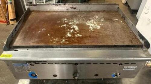 RANKIN DELUX 36" GAS GLAT GRILL
