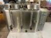 CURTIS RU-300 TWIN POT BREWER.