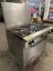 SOUTHBEND SIX BURNER GAS RANGE W/ LOWER OVEN - 3