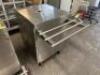 (2) PIECE STAINLESS COLD TABLE BUFFET AND CHECK OUT KIOSK COUNTER. - 3
