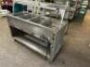 FOUR WELL ELECTRIC BUFFET HOT TABLE W/ SNEEZE GUARD AND TRAY RAIL - 2