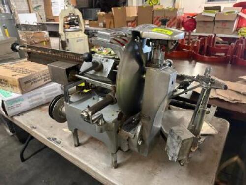 BERKEL COMMERCIAL AUTOMATIC BACON SLICER.