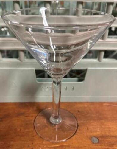(9) MARTINI GLASSES