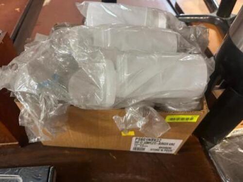 (12) CARLISLE STORE AND POUR PLASTIC BOTTLES.