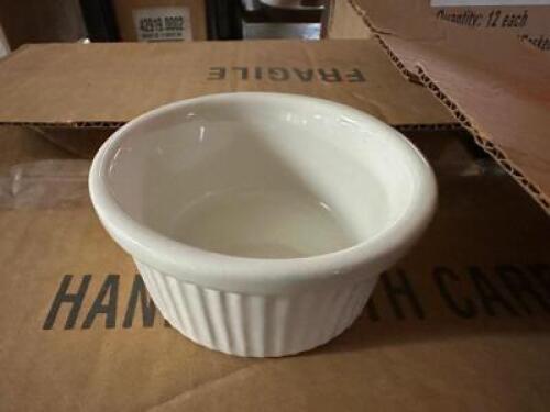 (20) 3.5" CERAMIC RAMEKINS