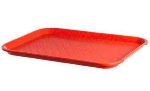 (12) 10.5" X 13" FAST FOOD TRAYS.
