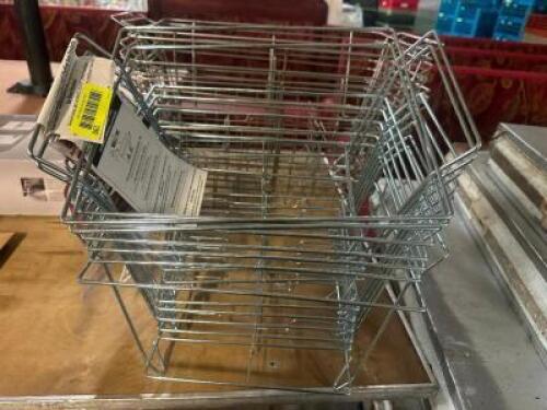 (4) HALF SIZE WIRE CHAFFER DISH STANDS