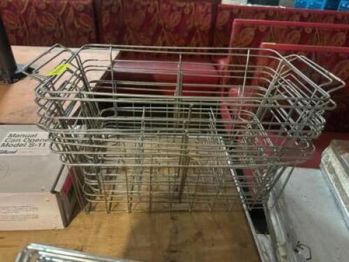 (4) FULL SIZE WIRE CHAFFER DISH STANDS