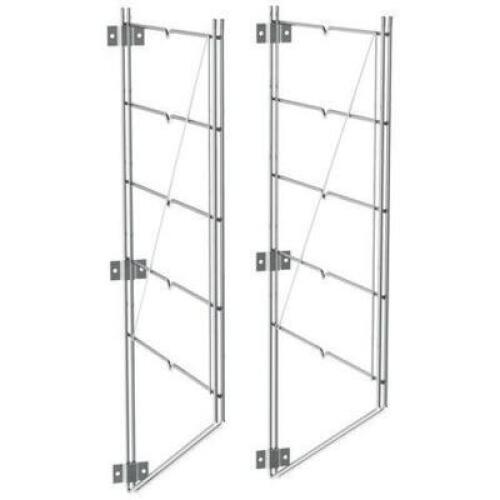 METRO 18" X 31" WALL SHELF BRACKET KIT.