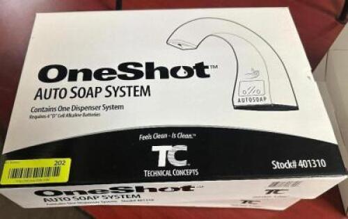 (2) TC ONESHOT AUTO SOAP SYSTEM