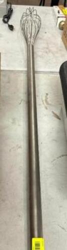 LONG HANDLE STAINLESS KETTLE WHISK