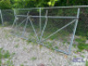 DESCRIPTION: 5PCS OF ASSORTED FENCING GATE SIZE: SEE PHOTOS FOR SIZES OF EACH LOCATION: LOT QTY: 5 - 23