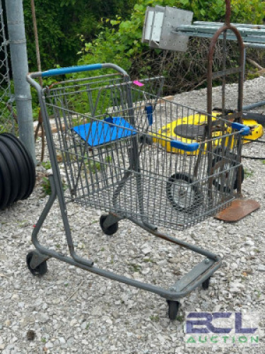 DESCRIPTION: SHOPPING CART LOCATION: LOT QTY: 1