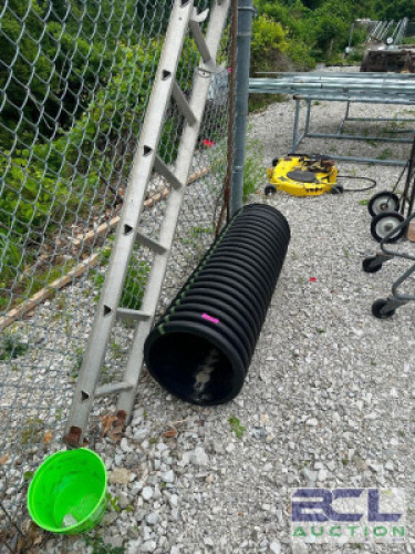DESCRIPTION: 54" CORRUGATED TUBING SIZE: 54"X16" LOCATION: LOT QTY: 1