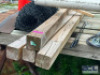 DESCRIPTION: (4) 8' 6X6 POSTS LOCATION: LOT QTY: 4