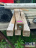 DESCRIPTION: (4) 8' 6X6 POSTS LOCATION: LOT QTY: 4 - 2