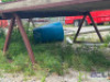 DESCRIPTION: (3) PLATFORMS AND STEEL SAWHORSES SIZE: SEE PHOTOS FOR SIZES LOCATION: LOT QTY: 1 - 7