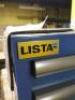 DESCRIPTION: (1) TOOL STORAGE BOX WITH SLIDE OUT DRAWERS BRAND/MODEL: LISTA INFORMATION: BLUE, 14 DRAWERS SIZE: 40-1/4"W x 22-1/2"D x 59-1/2"H RETAIL$ - 3