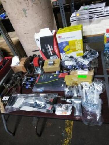 DESCRIPTION: (1) TABLE OF MISC HAND TOOLS BRAND/MODEL: MANY INFORMATION: SEE INSPECTION QTY: 1