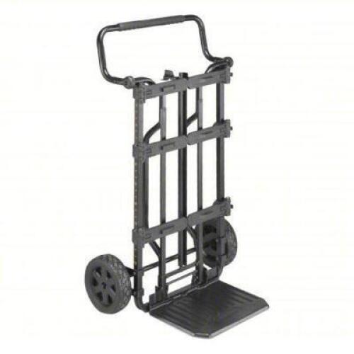 DESCRIPTION: (1) TOUGH SYSTEM HAND TRUCK BRAND/MODEL: DEWALT #14C639 INFORMATION: BLACK SIZE: 20 1/8 IN W X 26 7/8 IN D X 43 5/8 IN H RETAIL$: $375.78