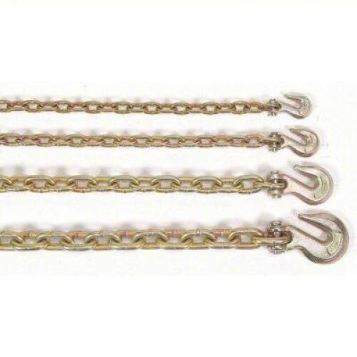 DESCRIPTION: (1) STRAIGHT CHAINBRAND/MODEL: B/A PRODUCTS #3YDH5INFORMATION: 70 CHAIN GRADE, STEEL, GRAB HOOK, STRAIGHTSIZE: 10' LENGTHRETAIL$: $64.88 EAQTY: 1